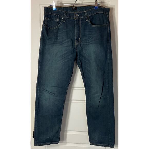 Levis 502 Red Tab Taper Waterless Medium Wash men's Jeans W34 L29 - Picture 3 of 5